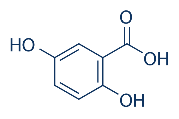 Gentisic acid chemical structure