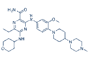 Gilteritinib (ASP2215) chemical structure