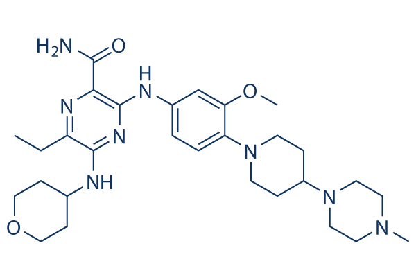 Gilteritinib (ASP2215) chemical structure
