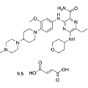 Gilteritinib hemifumarate