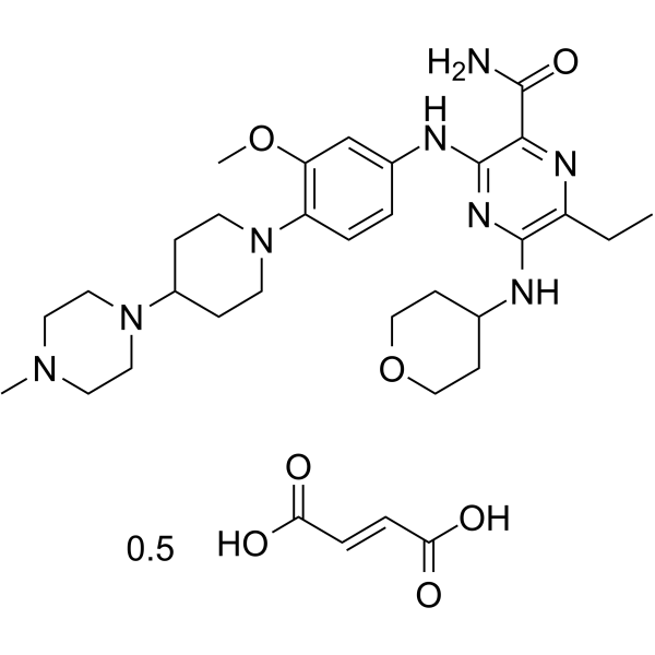 Gilteritinib hemifumarate
