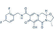 Cabotegravir (GSK1265744) chemical structure