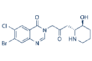 Halofuginone chemical structure