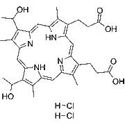 Hematoporphyrin dihydrochloride