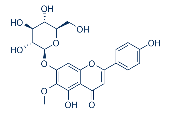 Homoplantaginin chemical structure