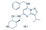 Samuraciclib (ICEC0942) hydrochloride chemical structure
