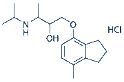 Zenidolol (ICI-118551) Hydrochloride chemical structure