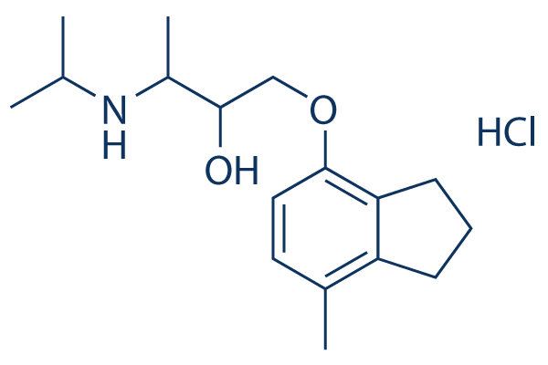 Zenidolol (ICI-118551) Hydrochloride chemical structure