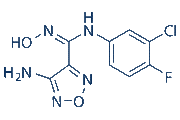 Epacadostat (INCB024360) analogue chemical structure