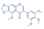 Irisflorentin chemical structure