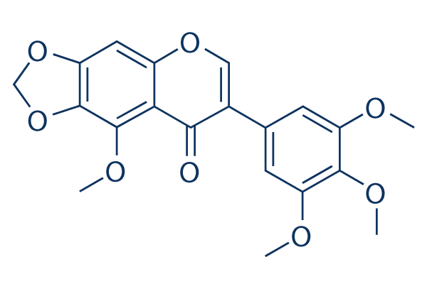 Irisflorentin chemical structure
