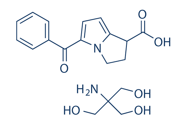 Ketorolac tromethamine salt chemical structure