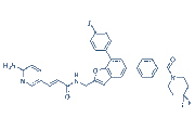 Padnarsertib (KPT 9274) chemical structure