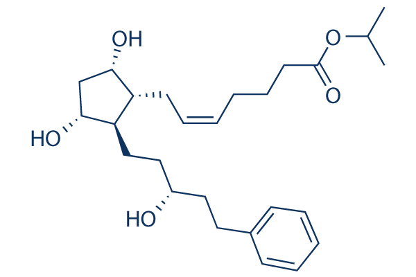 Latanoprost chemical structure