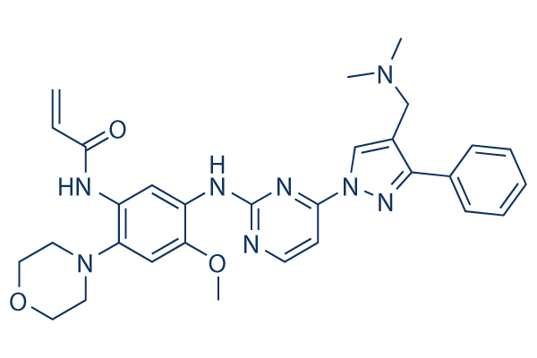 Lazertinib chemical structure