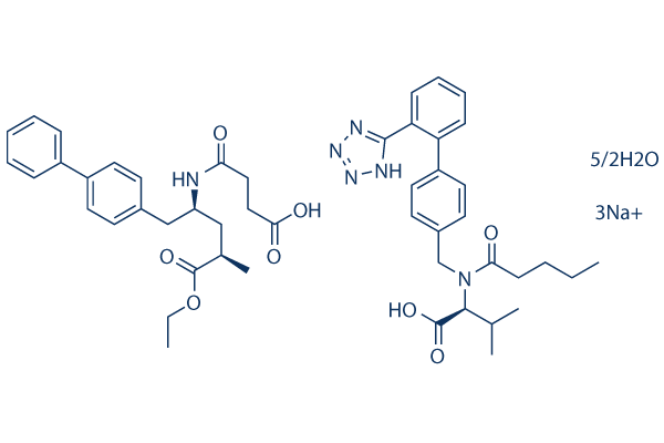 Sacubitril/valsartan (LCZ696) chemical structure