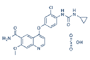 Lenvatinib Mesylate chemical structure