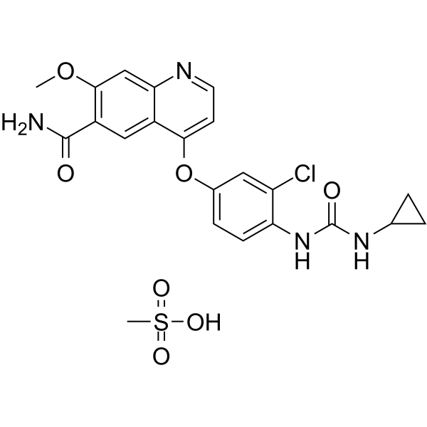 Lenvatinib mesylate