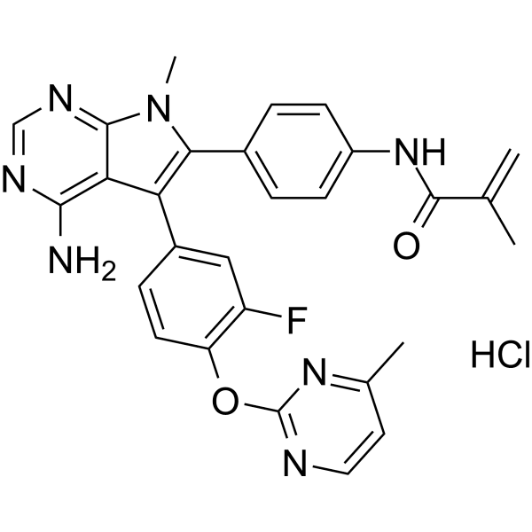 Lirafugratinib hydrochloride