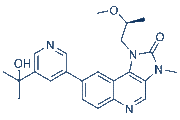 Samotolisib (LY3023414) chemical structure