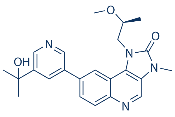 Samotolisib (LY3023414) chemical structure