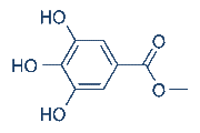 Methyl gallate chemical structure