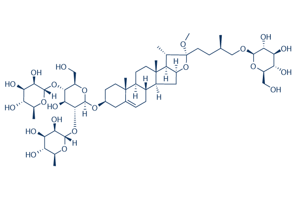 Methylprotodioscin chemical structure
