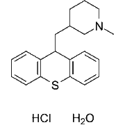 Metixene hydrochloride hydrate
