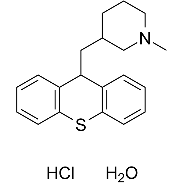 Metixene hydrochloride hydrate