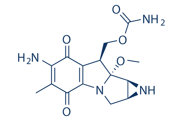 Mitomycin C chemical structure