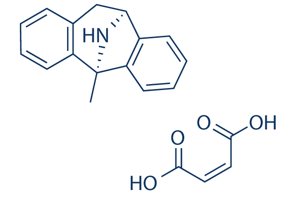 (-)-Dizocilpine (MK 801) Maleate chemical structure