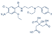 Mosapride Citrate chemical structure