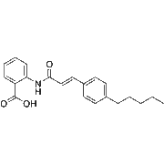 N-(p-amylcinnamoyl) Anthranilic Acid
