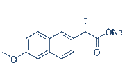 Naproxen Sodium chemical structure