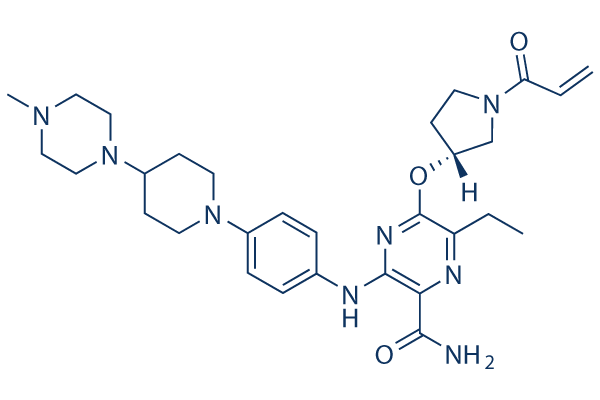 Naquotinib(ASP8273) chemical structure