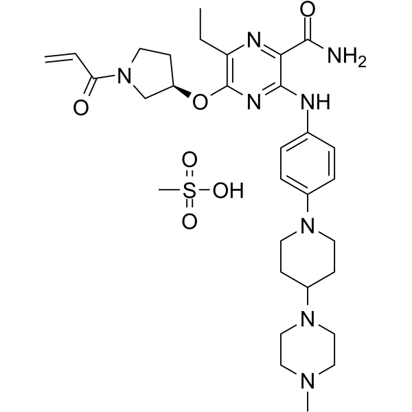 Naquotinib mesylate