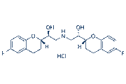 Nebivolol hydrochloride (R-65824) chemical structure