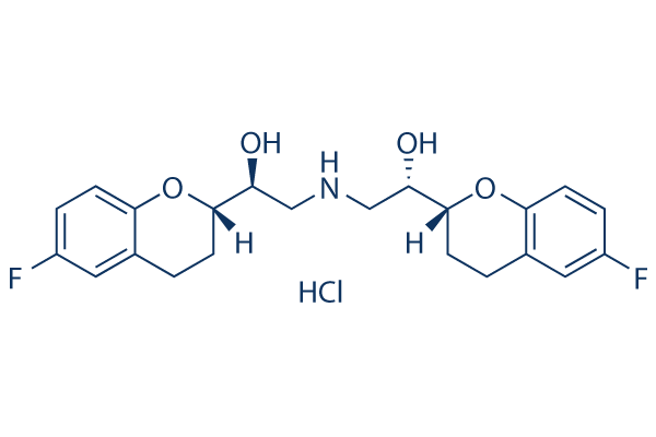 Nebivolol hydrochloride (R-65824) chemical structure