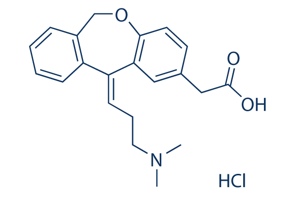 Olopatadine HCl chemical structure