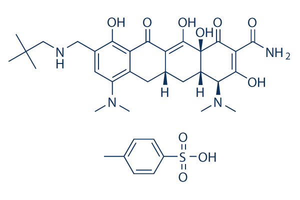 Omadacycline tosylate chemical structure