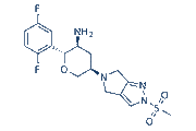 Omarigliptin (MK-3102) chemical structure