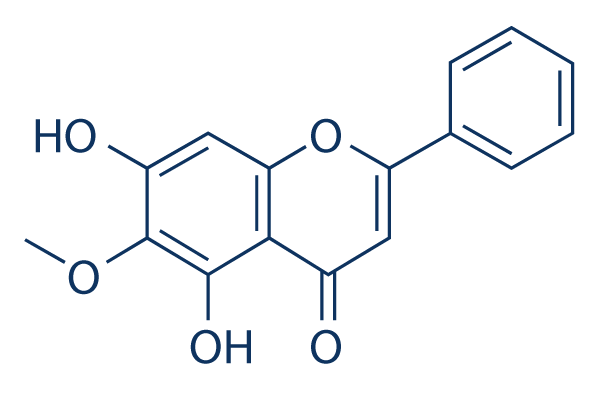 Oroxylin A chemical structure