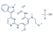 Osimertinib mesylate chemical structure