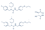 Pimavanserin tartrate chemical structure