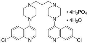 Piperaquine tetraphosphate tetrahydrate