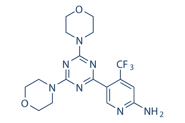 Bimiralisib (PQR309) chemical structure