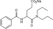 Proglumide sodium salt