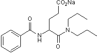 Proglumide sodium salt