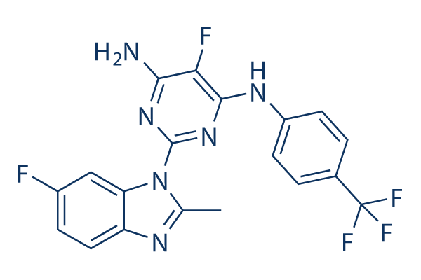 Unesbulin (PTC596) chemical structure