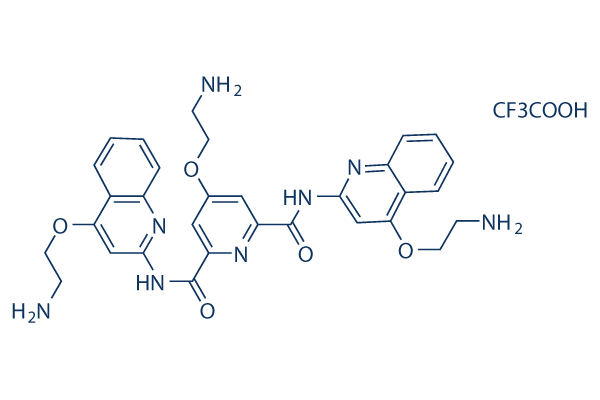 Pyridostatin Trifluoroacetate Salt chemical structure